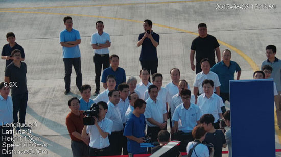 达哲省长调研必发科技：要捉住通航生长的机缘