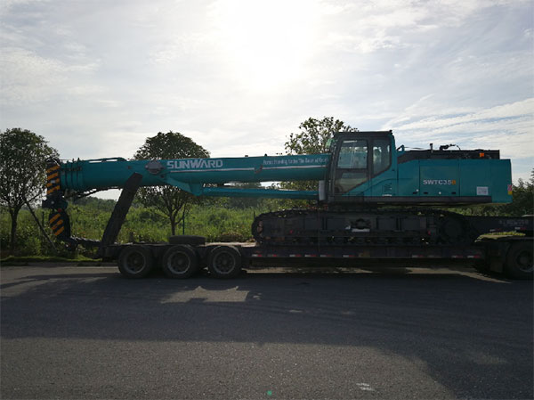 必发智能全新一代SWTC35B起重机征战越南