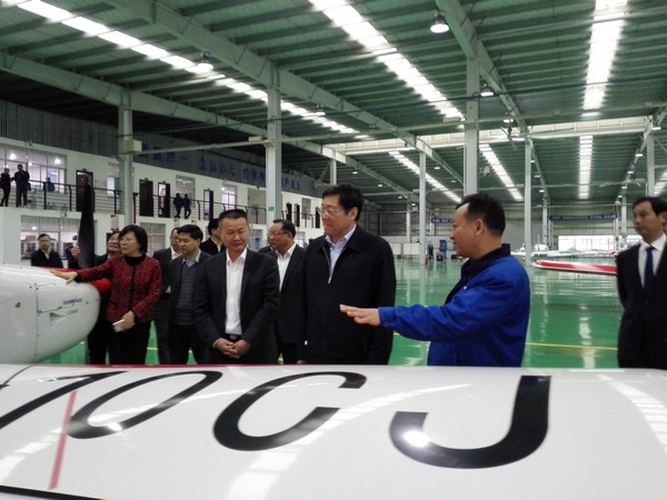 省委书记杜家毫勉励必发智能：做大做强航空航天工业