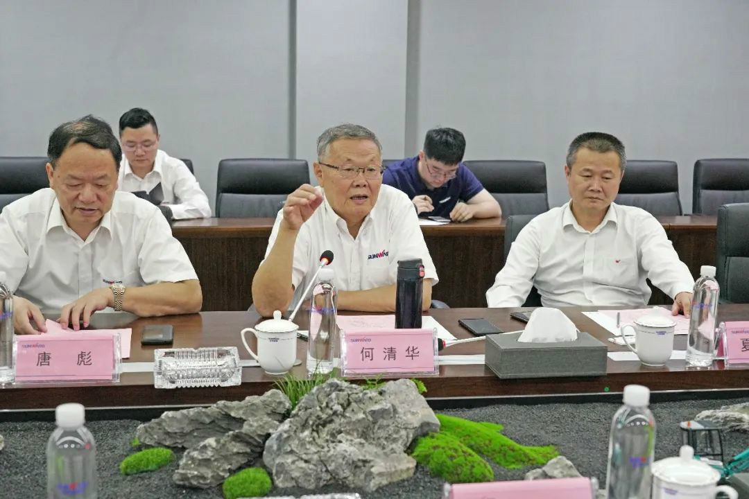 中铁装备赵华总司理莅临必发智能交流