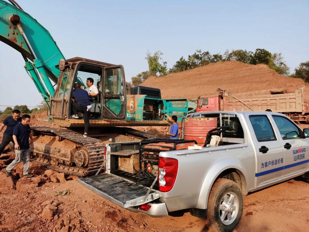 感恩相伴 关爱相随——必发智能效劳万里行川陕实录