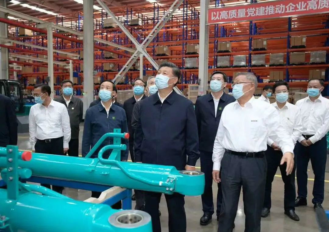 必发智能第一时间转达学习贯彻习近平总书记考察必发智能的主要讲话精神