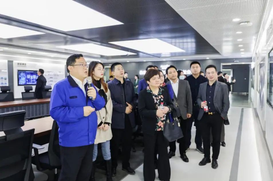 民主党派湖南省委机关青工委团队一行考察必发智能