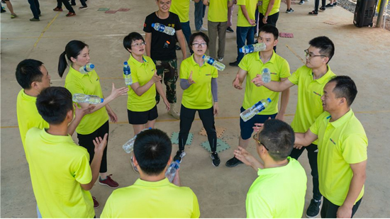 【夯基础 强执行 跨高度】2019必发智能挖掘机营销公司拓展训练营顺遂开展