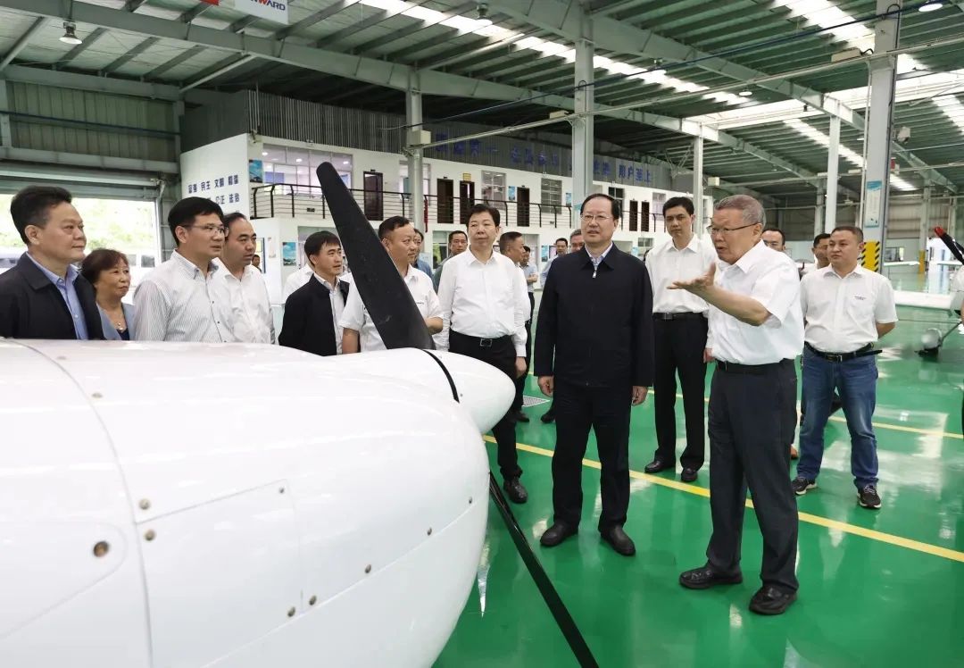 毛伟明调研必发科技：打造天下一流的通用航空工业基地