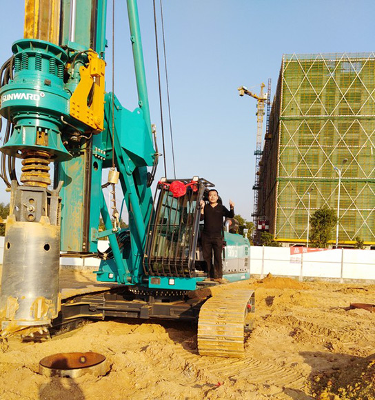 跨行创业，，，必发智能旋挖钻十个月帮他回本！