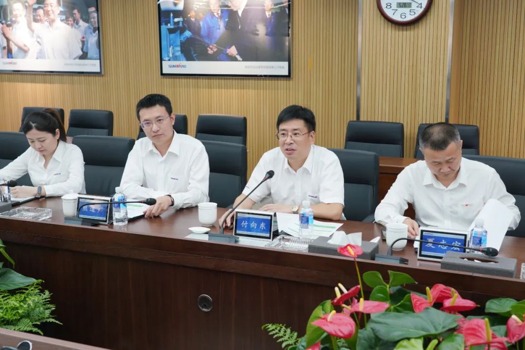 中国银行副行长林景臻考察必发智能