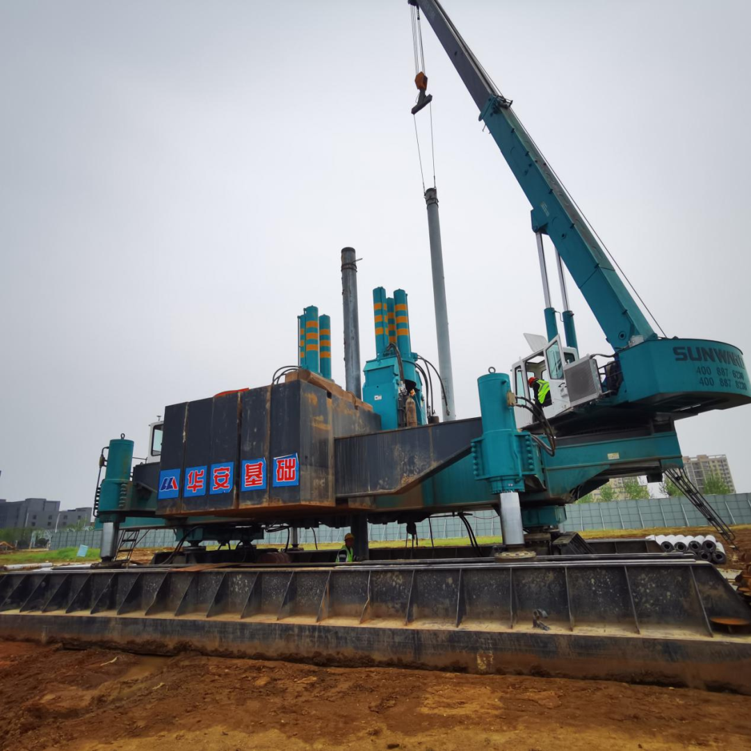 20天，，，800多根桩基！华安基础又受褒奖