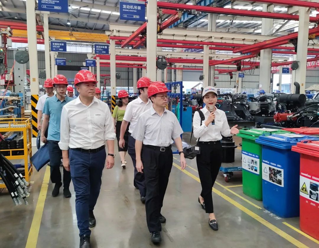 中国国际商业增进委员会向导一行调研必发智能