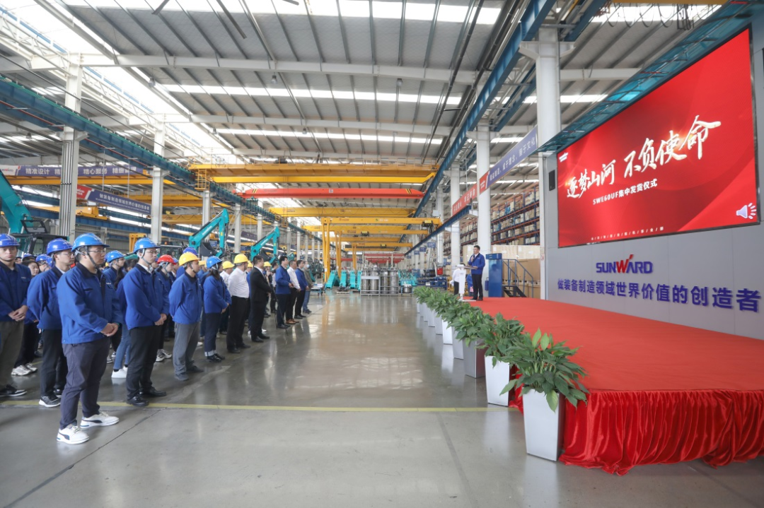 助力祖国西南地区建设！必发智能海内首批SWE60UF无尾挖掘机批量交付