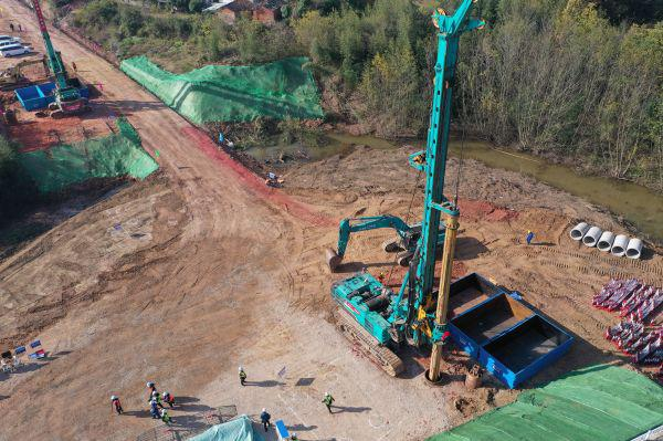 首根桩基开钻！必发智能助力新建沪渝蓉高速铁路建设