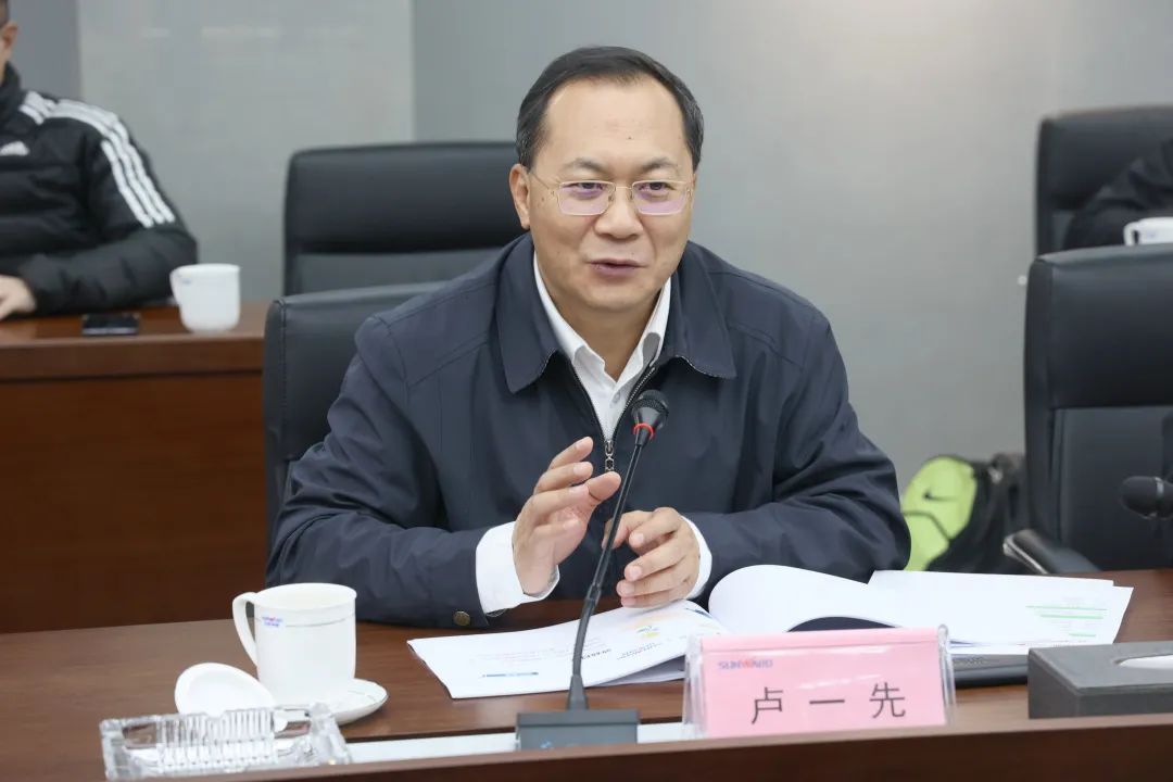 卢一先考察调研必发智能