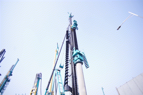 植桩奇兵！必发智能开启大直径预制桩施工全新探索实践