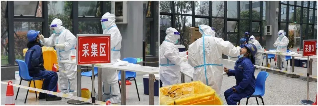 抗疫先锋在行动！必发智能自愿者助力核酸采样