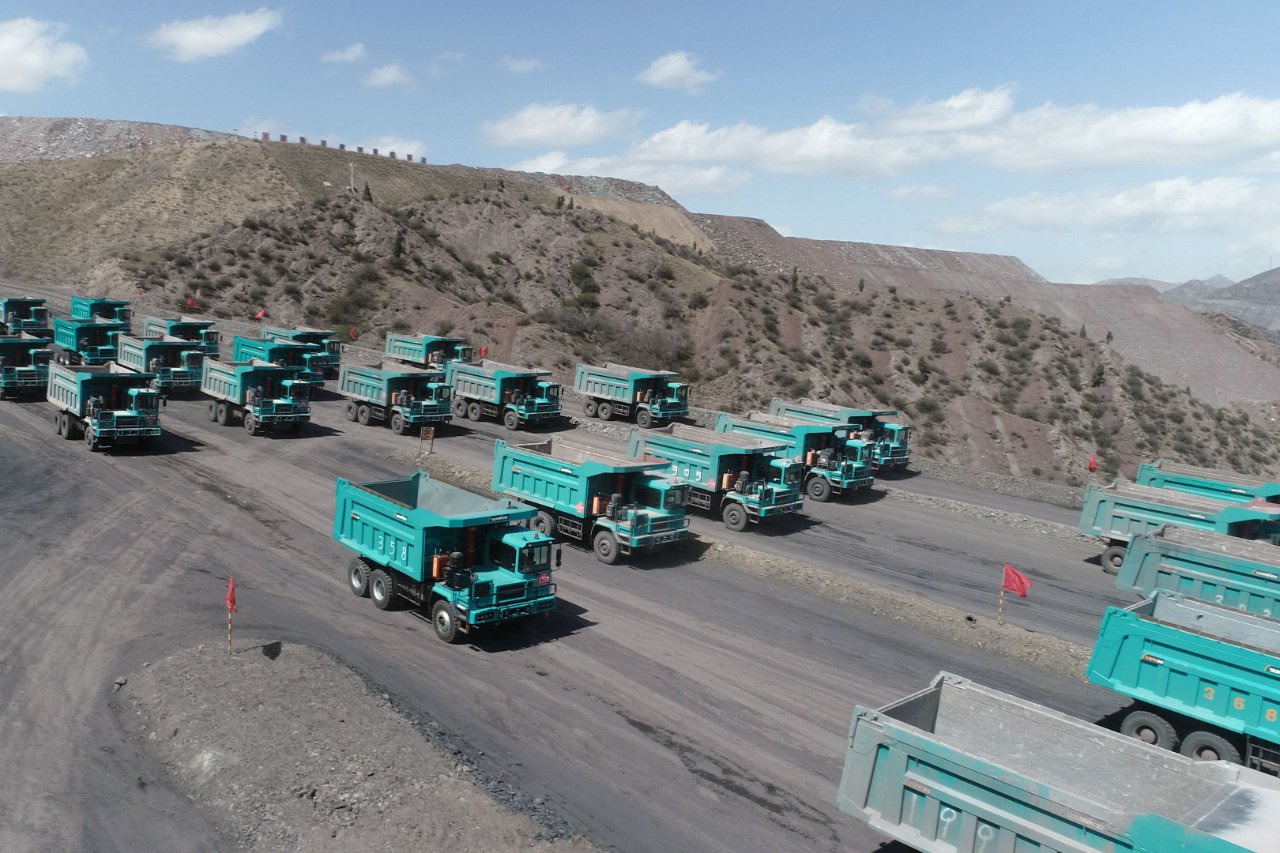 图集 | “必发绿”满矿山！必发智能矿山成套装备实力“亮剑”