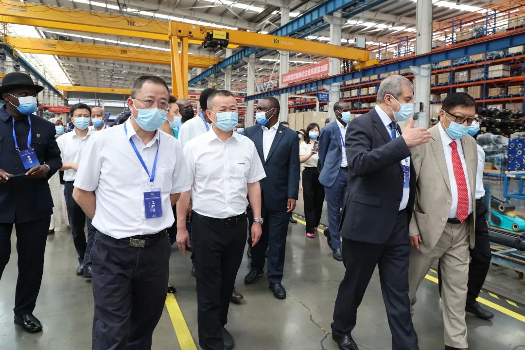 非洲驻华使节走访必发智能