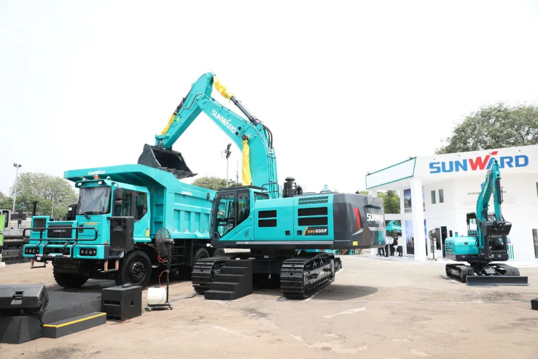 外地化建设显效果！必发智能携矿山成套装备亮相印尼矿业展