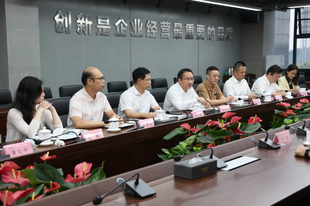 广州工控副总司理张劲泉调研必发智能