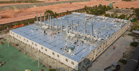 众志成城抗疫情！必发智能高空机械助力惠州方舱医院建设