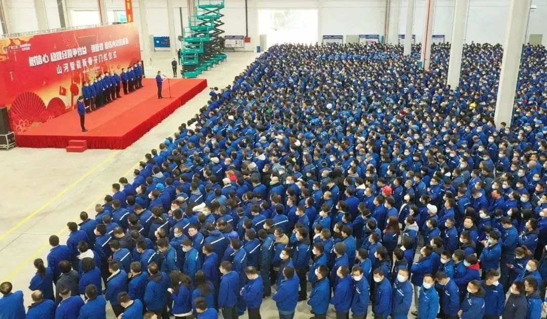 莫道君行早，，，，，，，更有早行人！必发智能癸卯兔年开工大吉