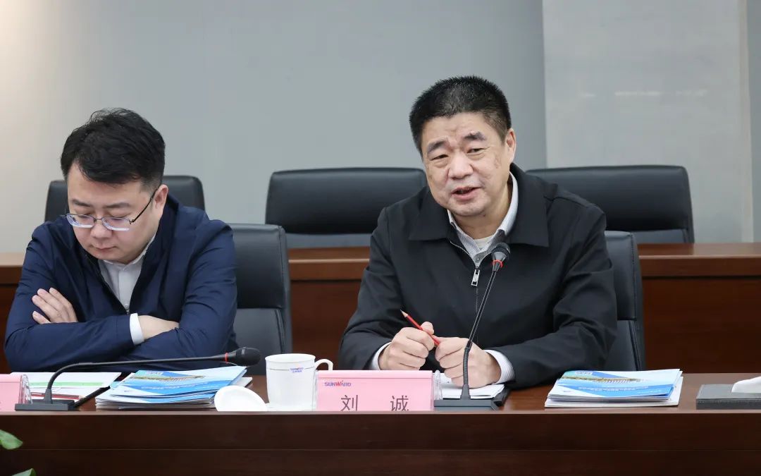 中国恩菲总司理刘诚一行到访必发智能