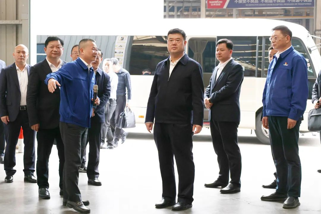 湖南省委政法委书记魏建锋调研必发智能