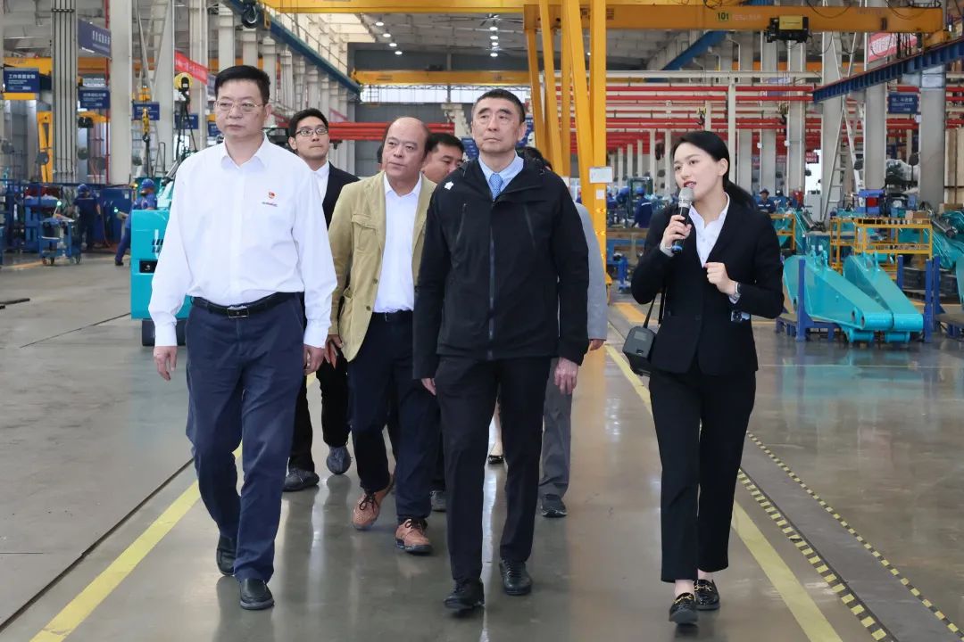 中国机械工业联合会会长徐念沙调研必发智能