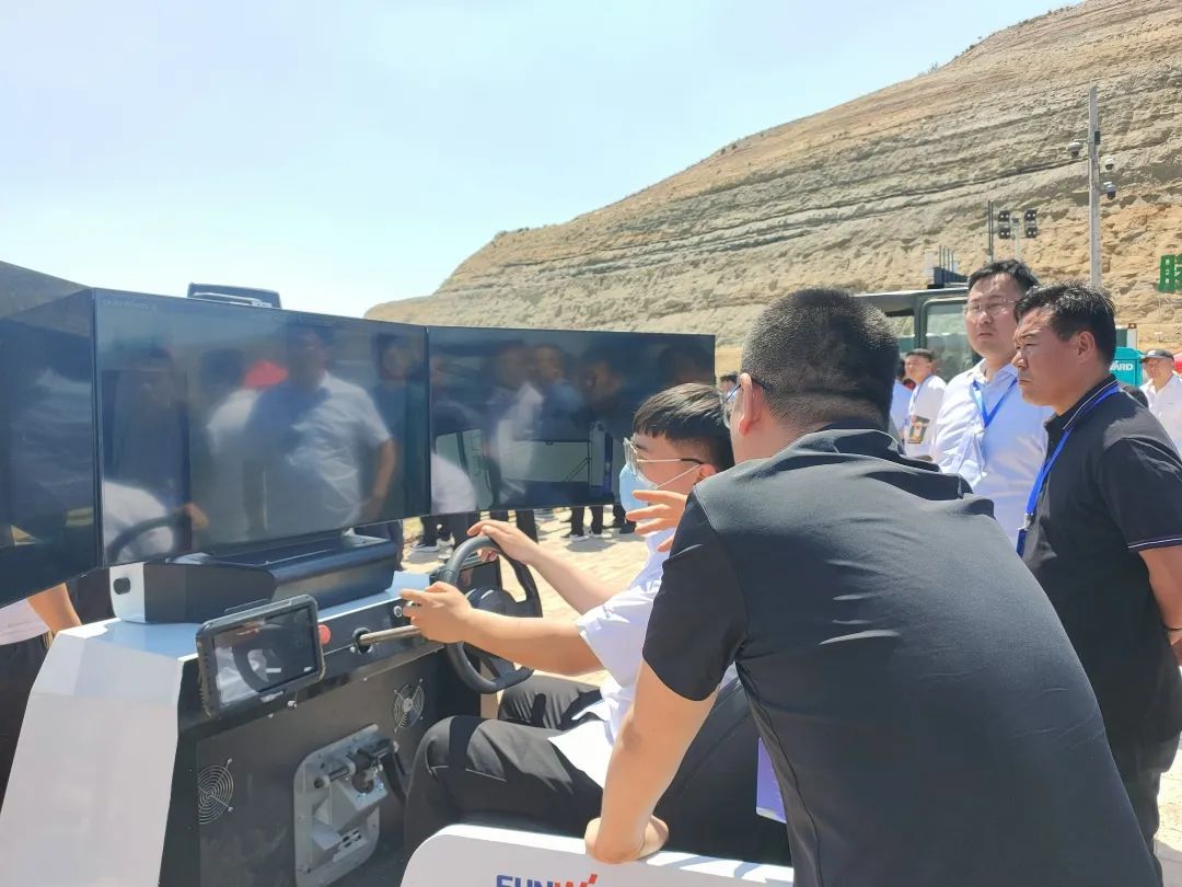 加码绿色矿山！“必发绿”亮相鄂尔多斯市煤矿三化融合现场推进会