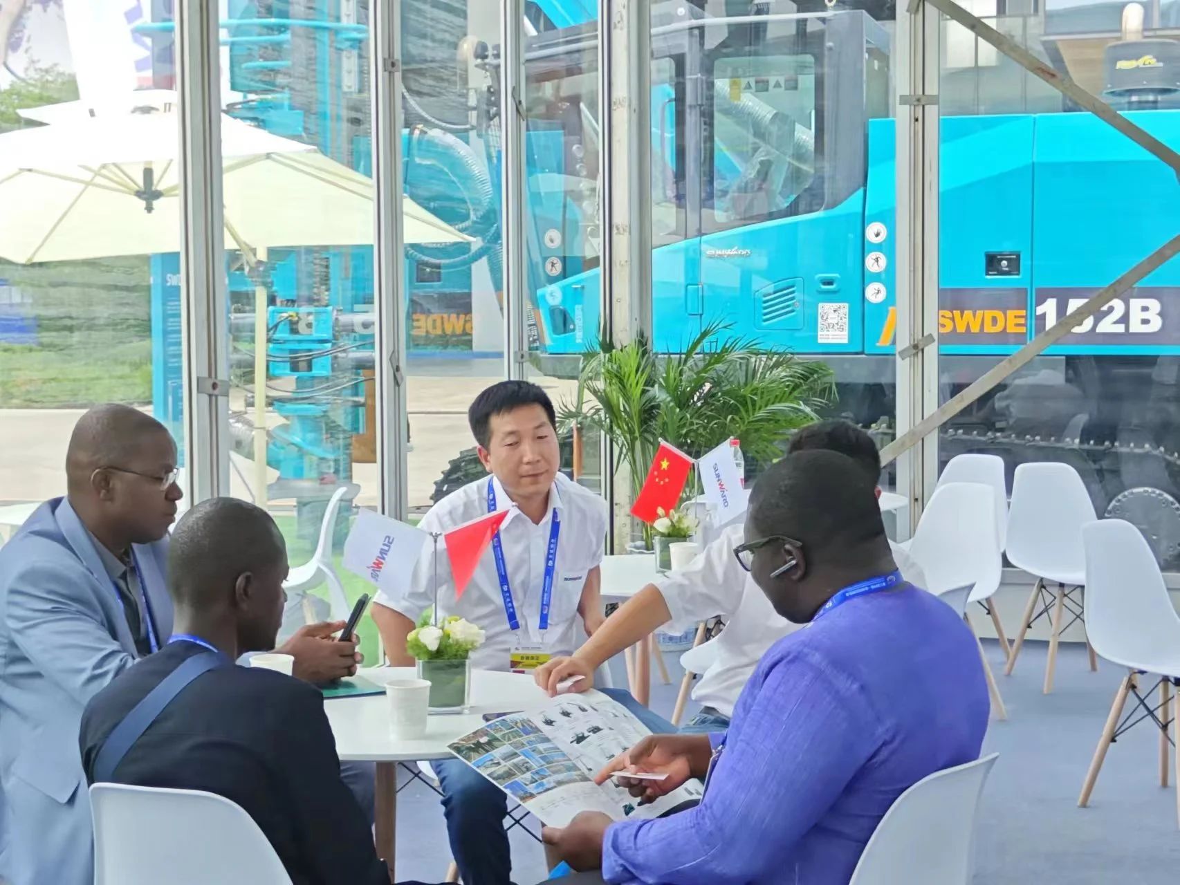 逐梦非洲，，，，，携手偕行！必发智能亮相第三届中非经贸展览会