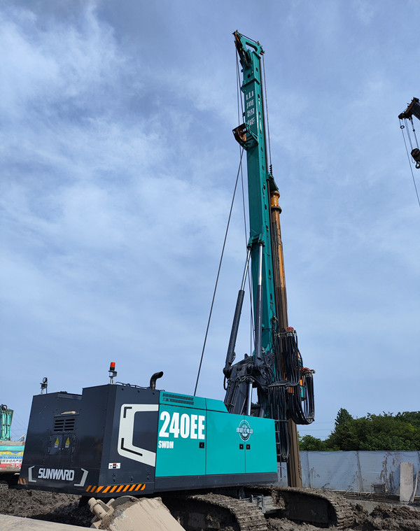 出道即巅峰！必发智能增程式电动旋挖钻机硬核给“利”