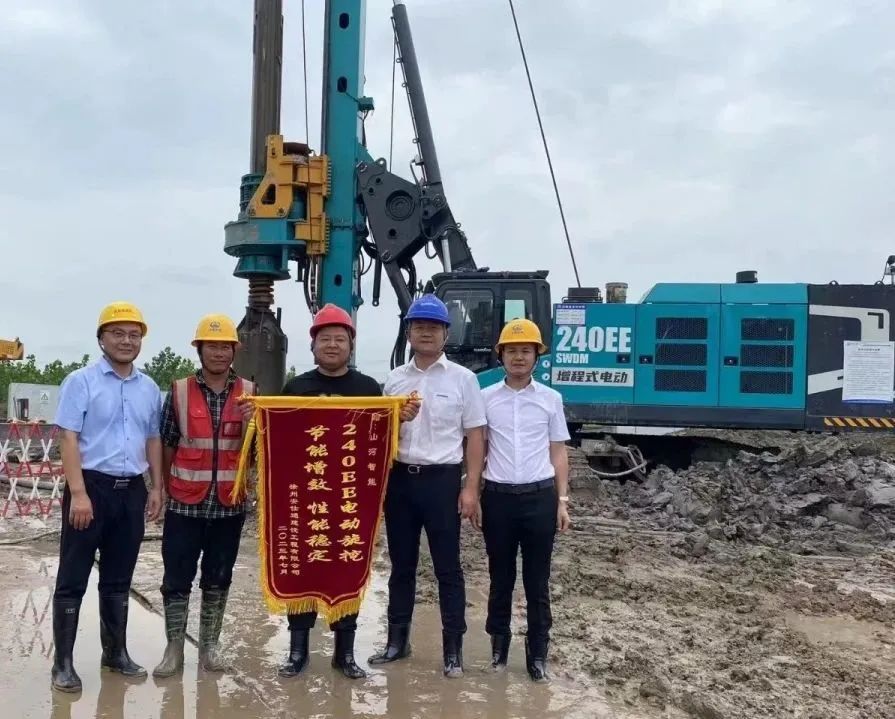“零故障”“低能耗”！必发智能增程式电动旋挖钻机惊艳首秀
