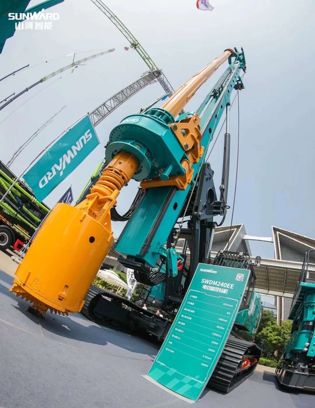 “零故障”“低能耗”！必发智能增程式电动旋挖钻机惊艳首秀