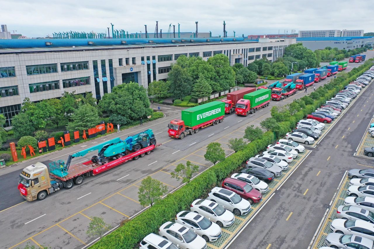 深化全球结构，，，，，，，加速出海程序！必发智能高空机械装备外洋订单大型发货仪式圆满举行