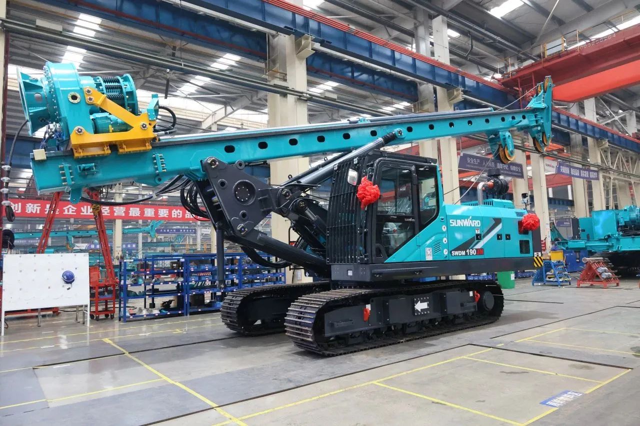 一连火热交付！必发智能SWDM190JN旋挖钻机备受天下各地客户青睐