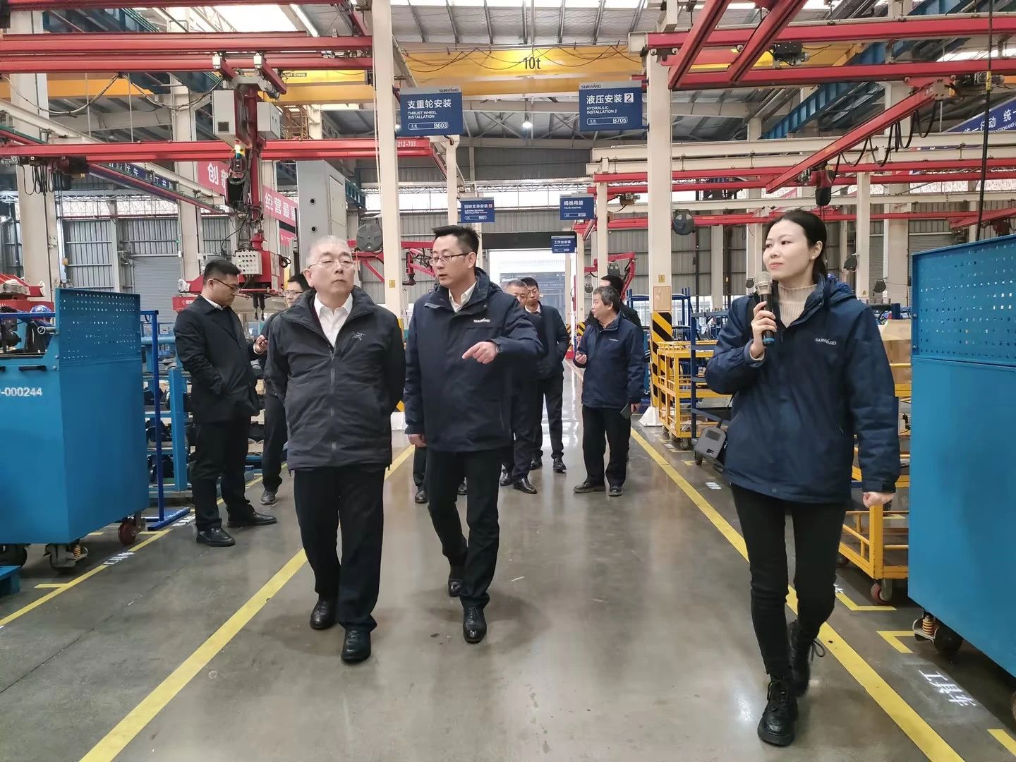 新思绪、新领域、新相助、新突破！中铁十二局到访必发智能