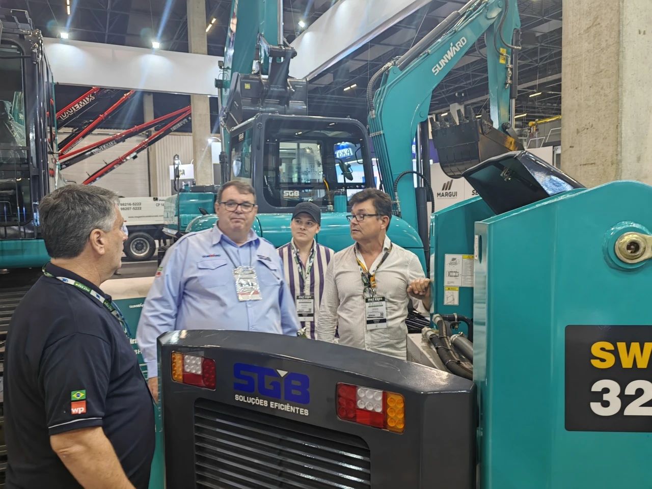 展出装备销售一空！必发智能亮相2024巴西矿业展览会！