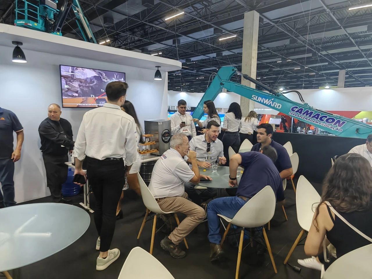 展出装备销售一空！必发智能亮相2024巴西矿业展览会！