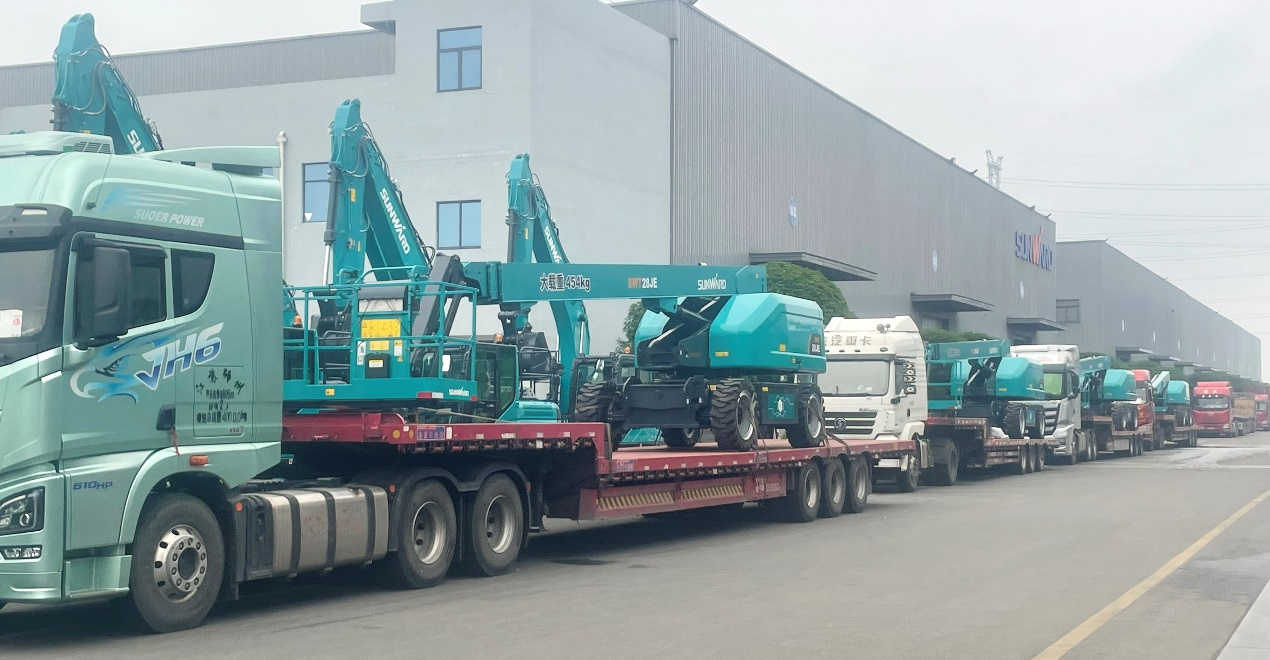 共启相助新纪元！必发智能SWT28JE电动直臂高空作业平台批量发货华东市场