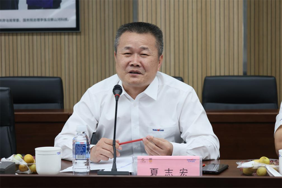 中国五矿工会主席、职工董事张晔到必发智能调研交流