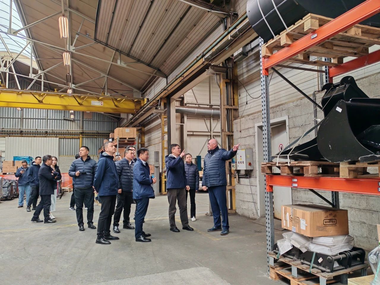 必发智能董事长付向东带队赴欧洲子公司考察调研