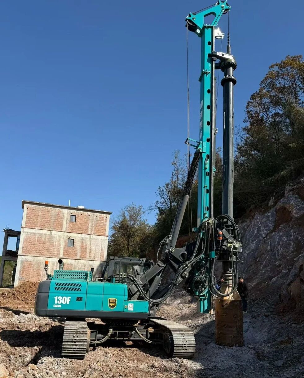 从国家重点工程到墟落安居建设，，，必发智能旋挖钻机实现跨场景继续