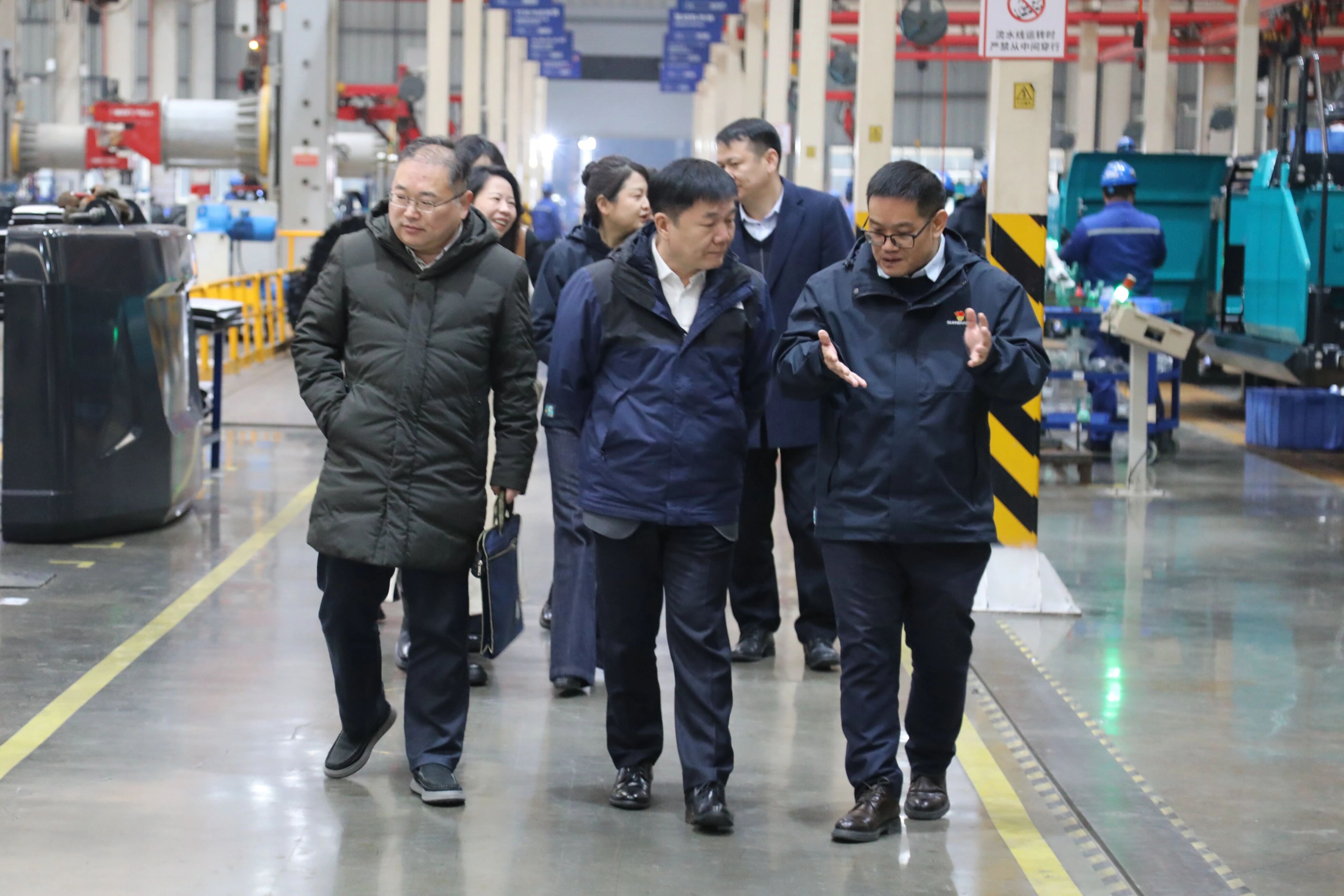 中国出口信用包管公司湖南分公司认真人蔡旺到访必发智能